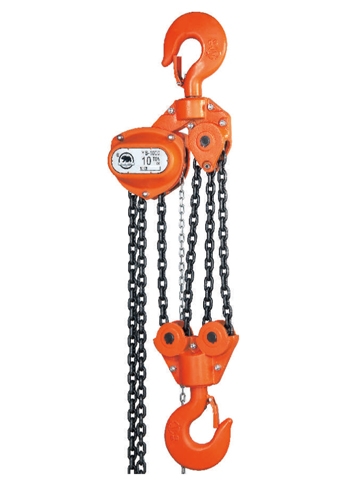 10 ton Hand Chain Block Hoist | YB-1000