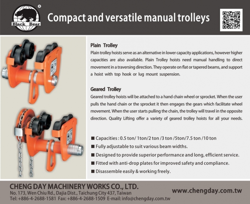 Compact and Versatile Manual Trolleys