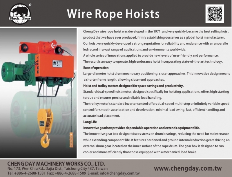 Wire Rope Hoists