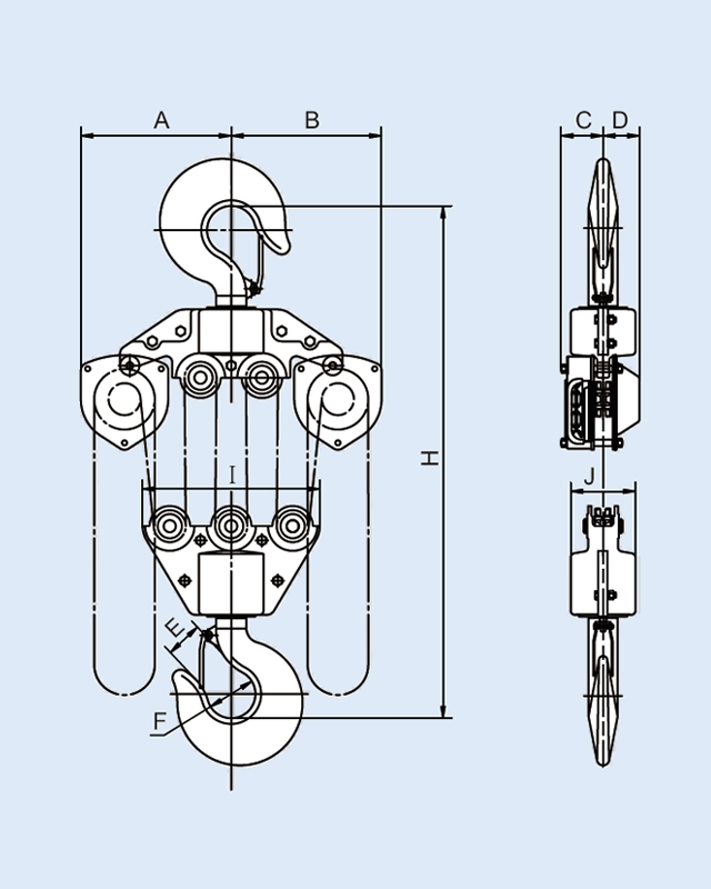 YB-1500 Hand Chain Block