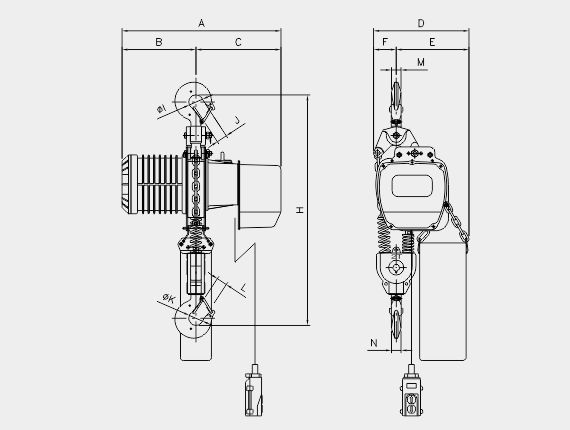 3 Ton Chain Hoist, 3 Ton Electric Chain Hoist